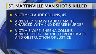 St Martinville man shot and killed wife accused of hindering investigation