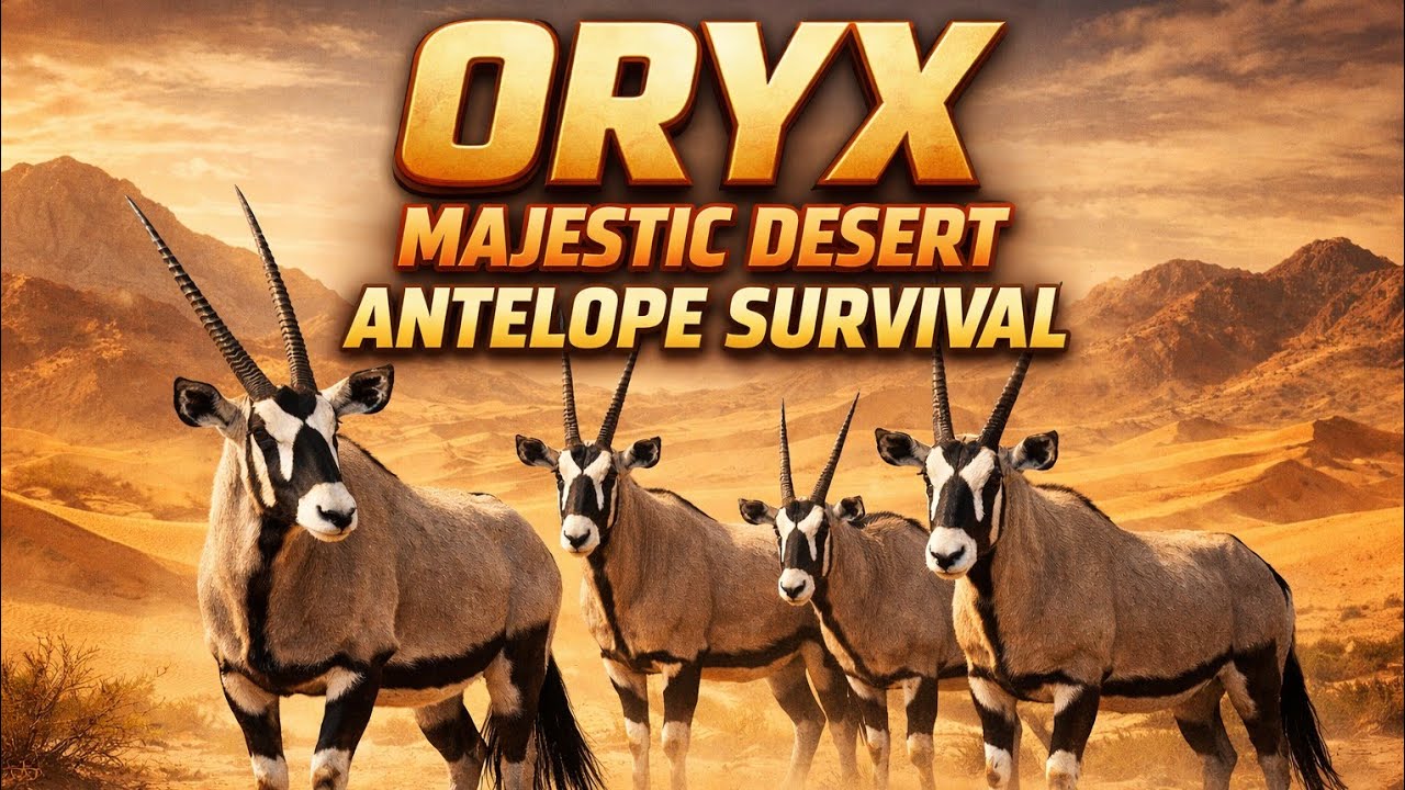 Oryx Documentary Majestic Desert Antelope Survival Secret