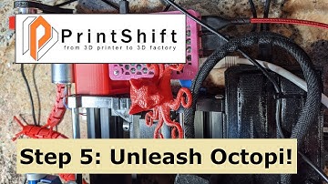 PrintShift 3.0 Step 5: Release the Octopi!