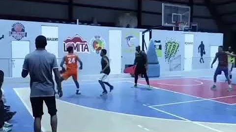 Tyler Sherrill 6'5 Forward is TUFF ( Dominican Rep...