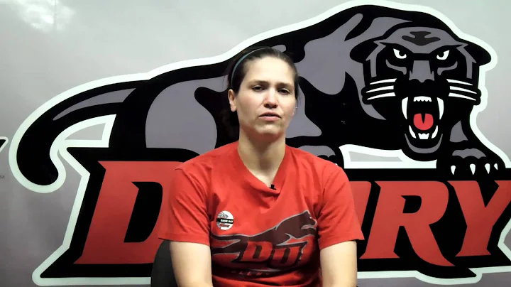 Drury Volleyball Coach Ashleigh Fitzgerald Preview...