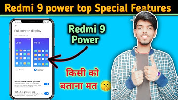 Redmi 9 power special features | Redmi hidden features | All Redmi phone tips and tricks
