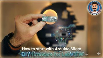 How to start with Arduino Micro. DIY firmware for LabVIEW