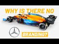 Why is there NO Mercedes Branding on the 2021 McLaren?