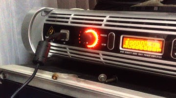 Behringer iNuke NU6000DSP Limiting; 14Volts Peak, 50watts