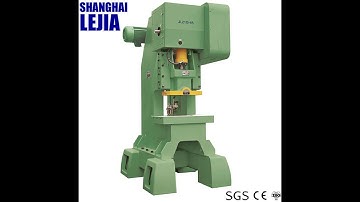 JL21G C frame high speed punch machine for electric connectors Automatic production.