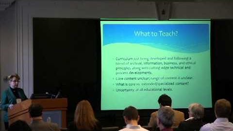 An Overview of Continuing Education Opportunities, Gaps, and Challenges in Digital Curation