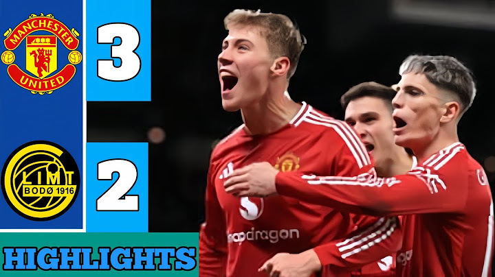 Manchester United vs Bodo Glimt 3-2 || Highlights & All Goals 2024//HD