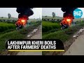 Political blame game after ministers convoy kills farmers in lakhimpur kheri yogi promises action