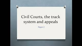Paper 2 Civil Courts
