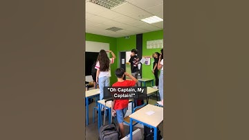 Students give teacher epic surprise on last day of school ❤️￼