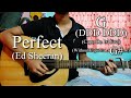 Perfect  ed sheeran  easy guitar chords lessoncover strumming pattern progressions