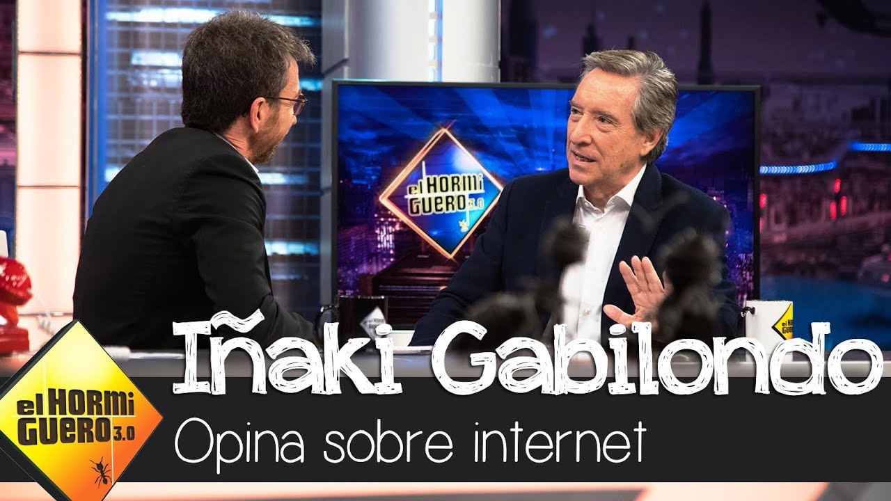 Iñaki Gabilondo y Pablo Motos denuncian las estafas de Internet - El  Hormiguero 3.0
