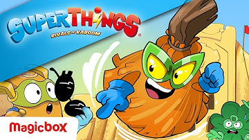 ⚡ EPISODE SUPERTHINGS ⚡| Ep 10 | Beachy crisis 💥 | Cartoons SERIES for Kids