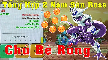 Ngọc Rồng Online - Những Pha Săn Boss Rớt Đồ Khủng Sau 2 Năm Làm Youtube Của Mình