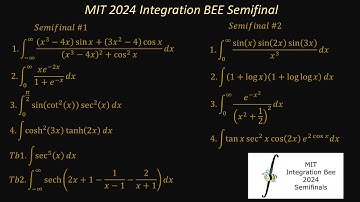 MIT 2024 Integration Bee Semifinal