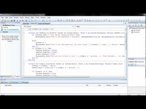 [Vb.net] Password Protection (Advanced)