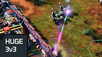 Action Packed 3v3 on Magmageddon - Red Alert 3