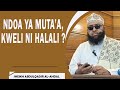 NDOA YA MUTA A NI KWELI IMEHALALISHWA NA ALLAH