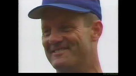 1993 George Brett Postgame Interview After Final Game Kansas City Royals
