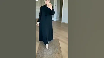 عبايات تركية رائعة السنسلة مدفونة انفزيبل 