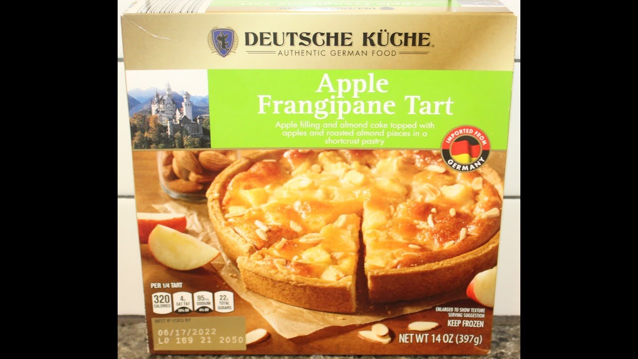 Deutsche Küche (ALDI): Apple Frangipane Tart Review - YouTube