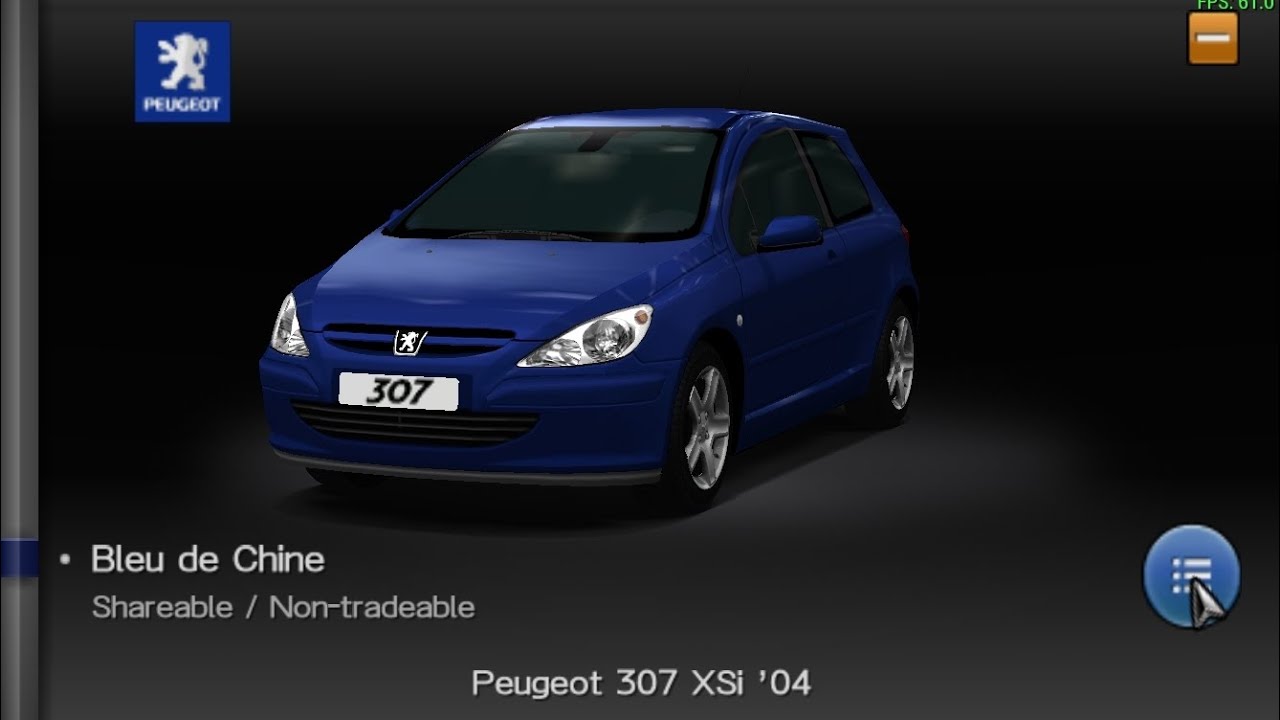 Gran Turismo PSP - Peugeot 307 XSI '04 - YouTube