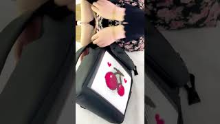 New Design Backpack With LED Display Scrolling Text Animation Light Weight APP Control LED Backpack