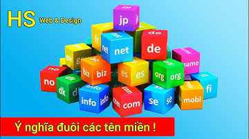 Ý nghĩa đuôi các tên miền Website