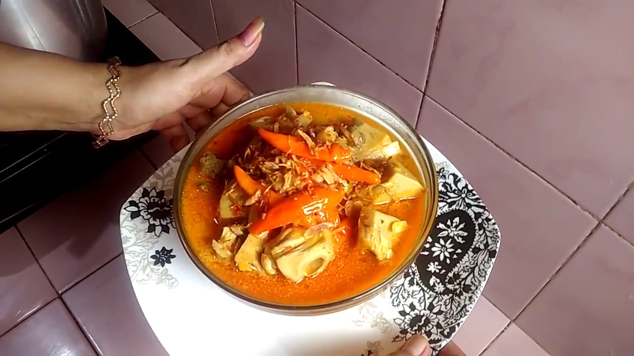 RESEP GULAI NANGKA - YouTube