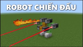 Robot Chiến Đấu Trong Minecraft Bedrock : Hướng Dẫn Nhanh! by steve MC 13,448 views 11 months ago 1 minute, 14 seconds