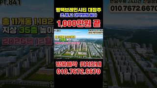 평택 브레인시티 대광로제비앙그랜드센텀 경기도 대장아파트 #평택미분양아파트 #평택미분양줍줍 #평택아파트