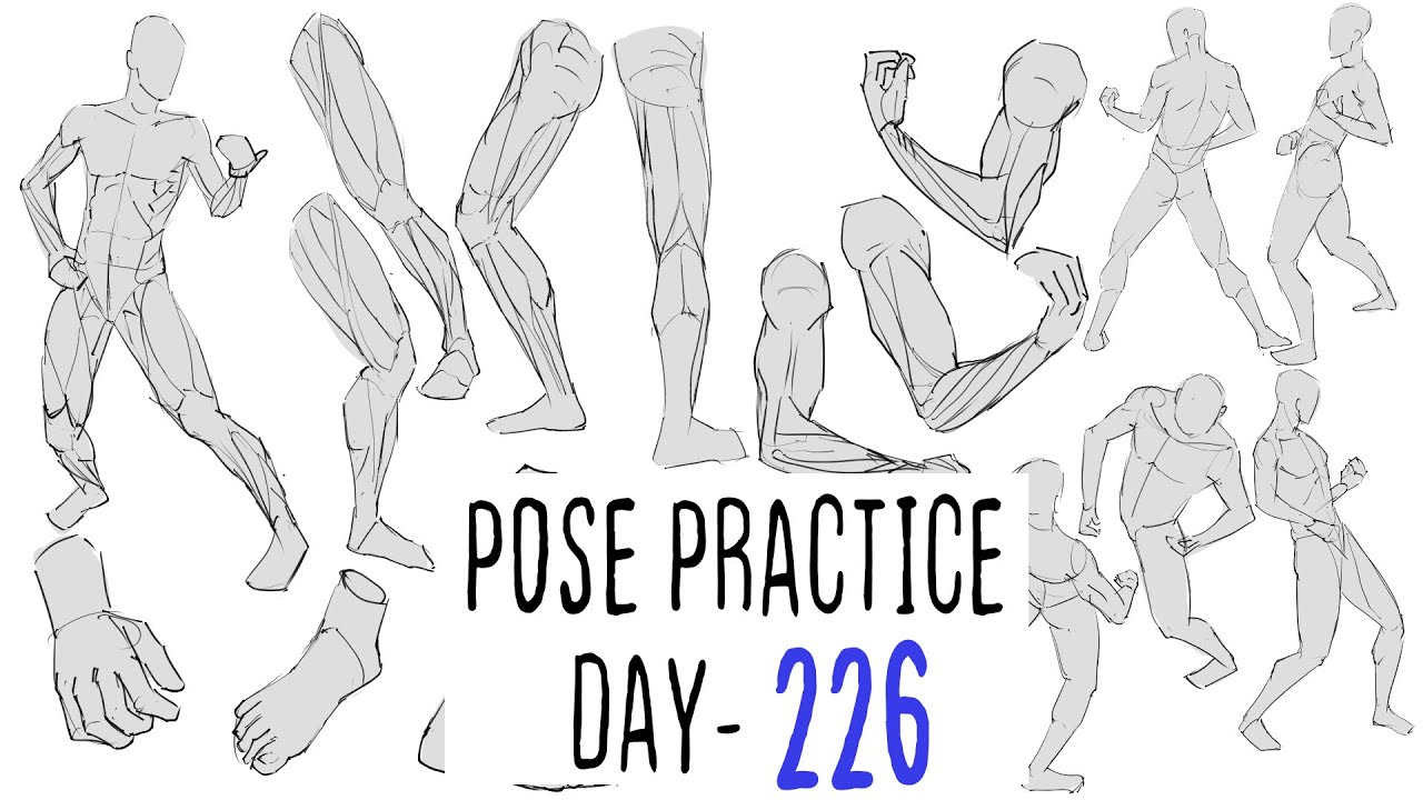 Daily Pose Practice Part 226 - YouTube