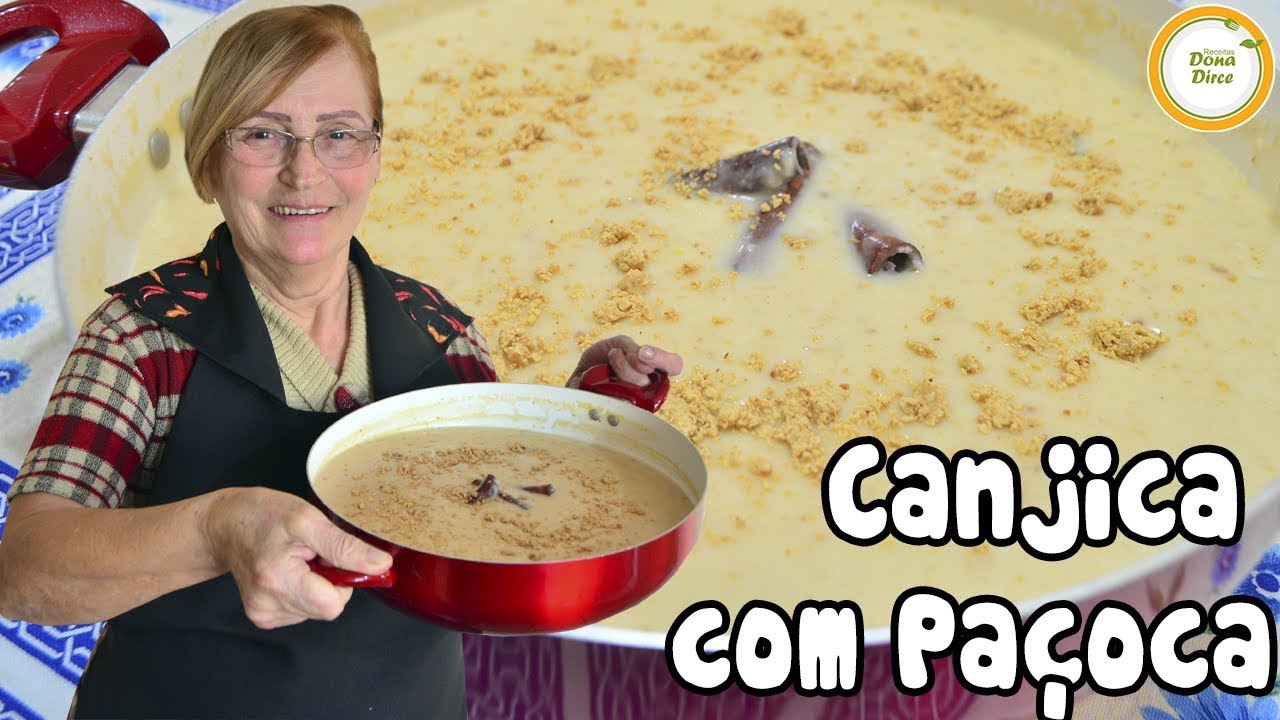 COMO FAZER A MELHOR CANJICA DE PAÇOCA! SIMPLES E RÁPIDO 219