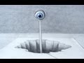 How to Draw a 3D Optical Illusion with Pencil - Fine Art-Tips