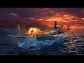 [World of Warships] [Клановые бои]Катаем в кб и пытаемся апнуть ураган