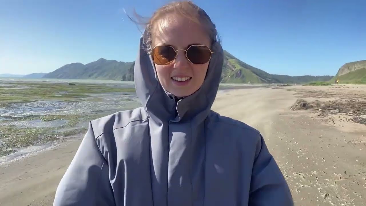 Бухта тихая после шторма Сахалин - YouTube