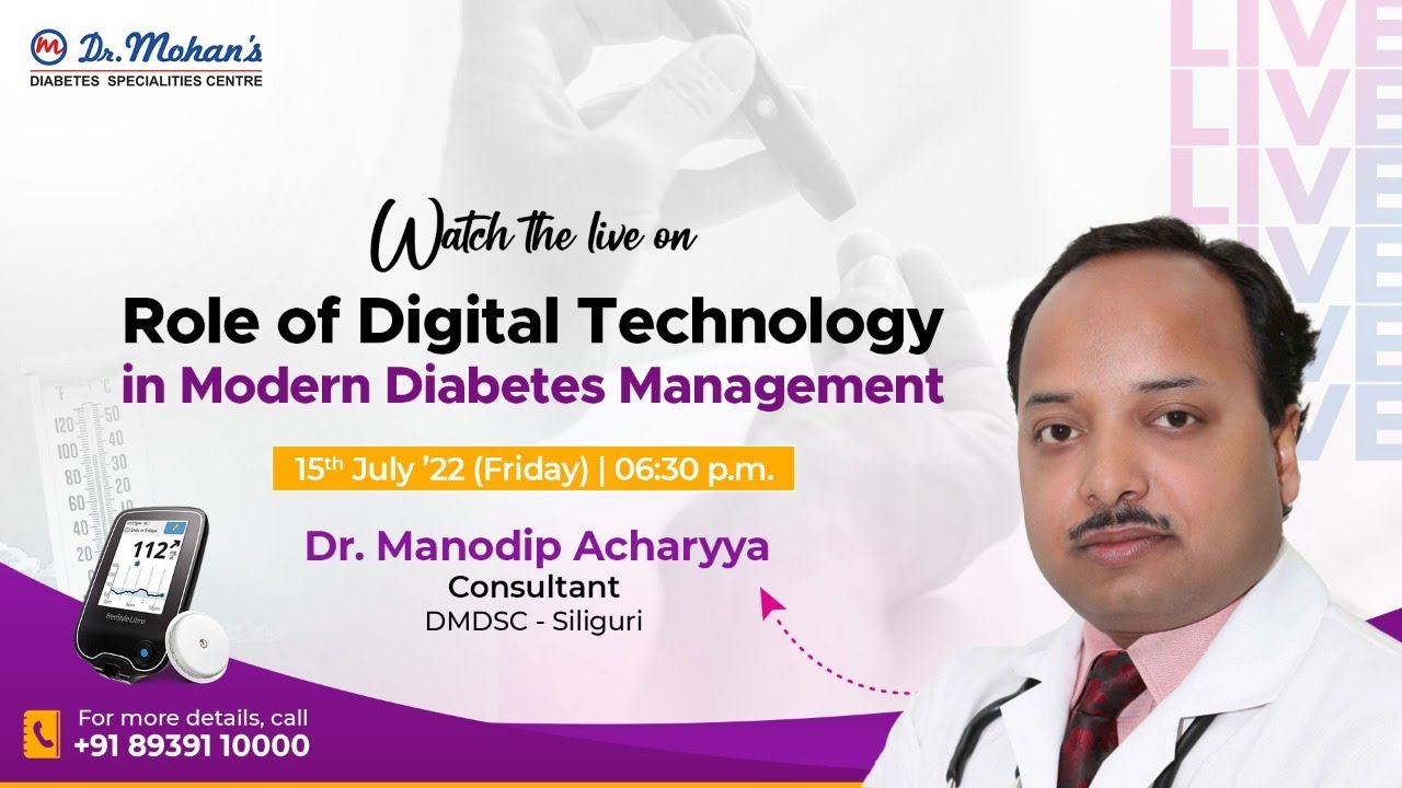 Role of Digital Technology in Modern Diabetes Management - YouTube