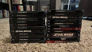 My Star Wars Blu-ray Collection