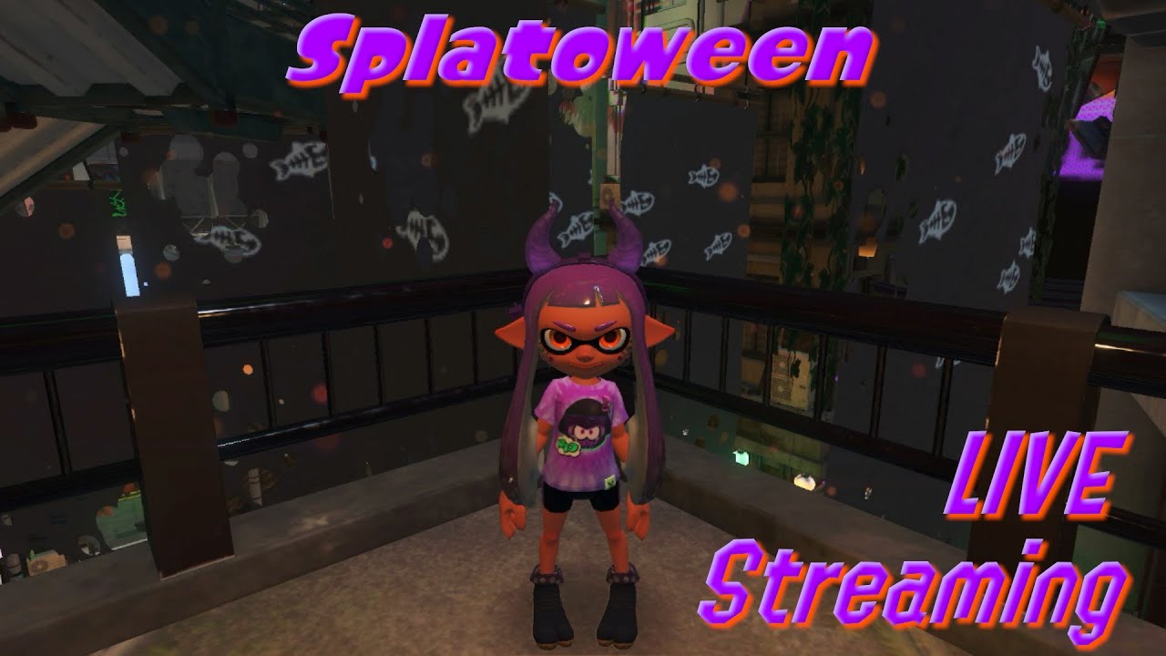 LIVE STREAM - Splatoween Splatfest with Spiff (🥷Team Ninja) - YouTube