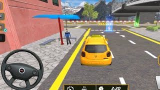 Taxi Driver Simulator: Driving a Small Suv Carrying Passengers - Android gameplay screenshot 5