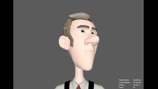 4. Simple character head turn