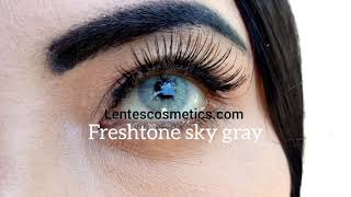 Freshtone Sky Gray En Ojos S Dark Eyes Hd Lentescosmetics