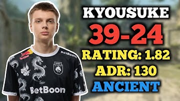 CS2 POV | KYOUSUKE (39-24) FACEIT RANKED (ANCIENT) | SEM VOZ
