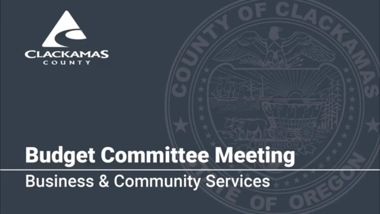 budget meeting room kl Business & Community Services Budget Presentation 2019