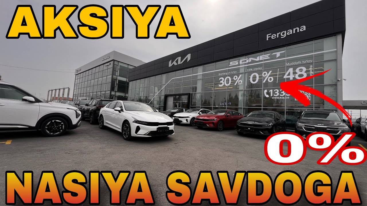 JIZZAX ZAVOTIDA YANGI CHIQGAN KIA SONET KO’PCHILIK KUTGAN NARXLAR