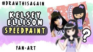 [ SpeedPaint ] Draw This Again Challenge - Kelsey Ellison (Fan Art) [ Paint Tool Sai ]