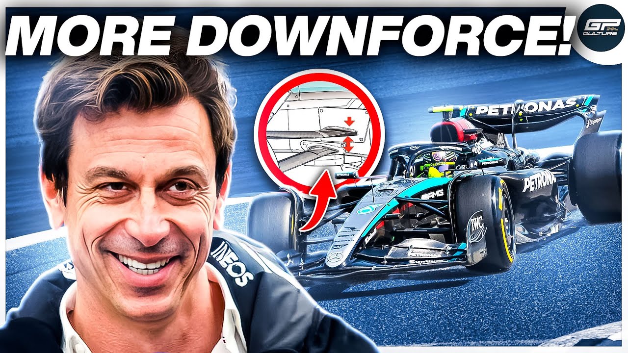 Mercedes W15 Analysis Reveals INSANE SUSPENSION Advantage!