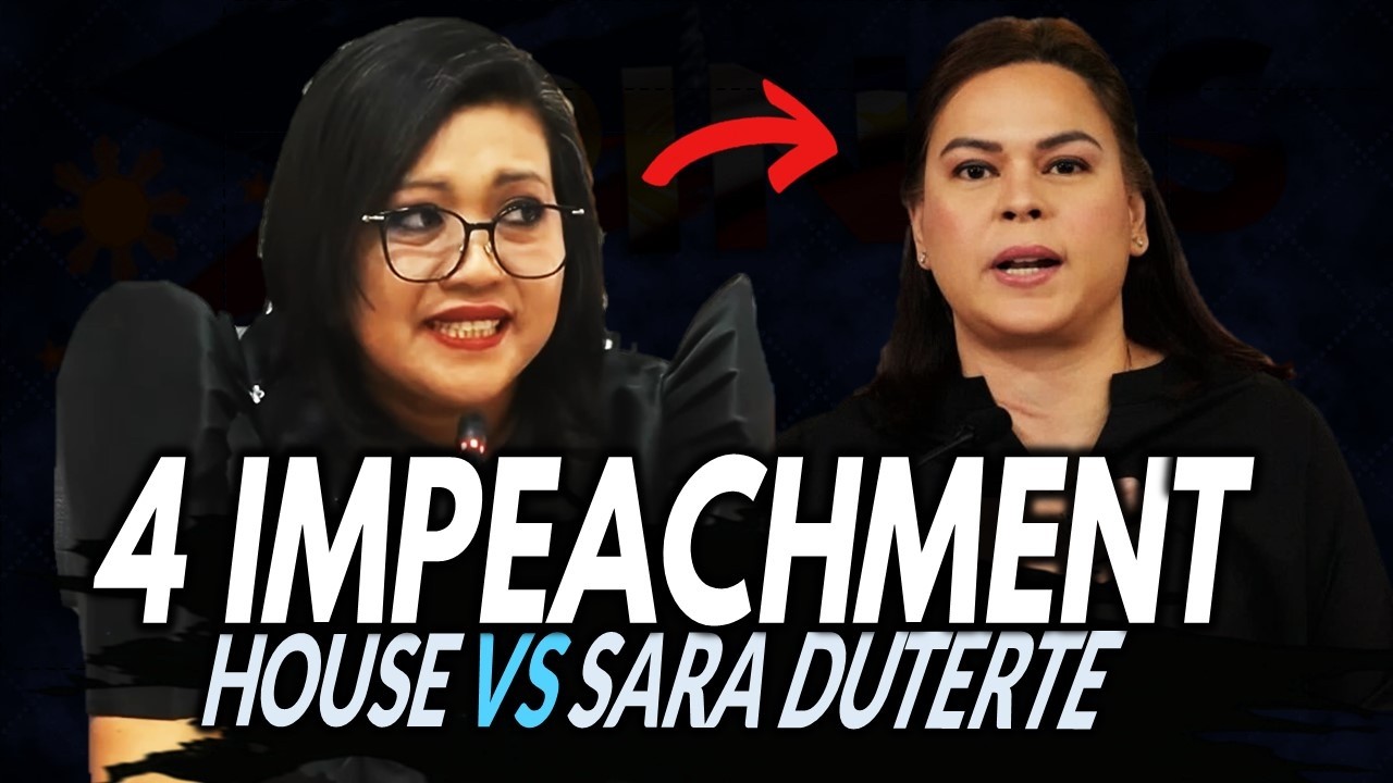 4 Impeachment cases VS Sara Duterte sinimulan na ng mga kongresista sa House