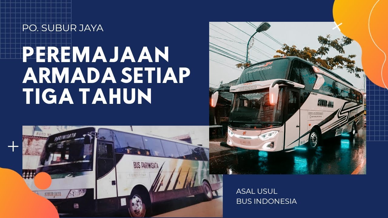 SEJARAH PO. SUBUR JAYA - BUS PARIWISATA ASAL REMBANG, JAWA